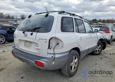 2004 Hyundai Santa Fe Gls z USA, uszkodzony, nr VIN KM8SC13D34U841597